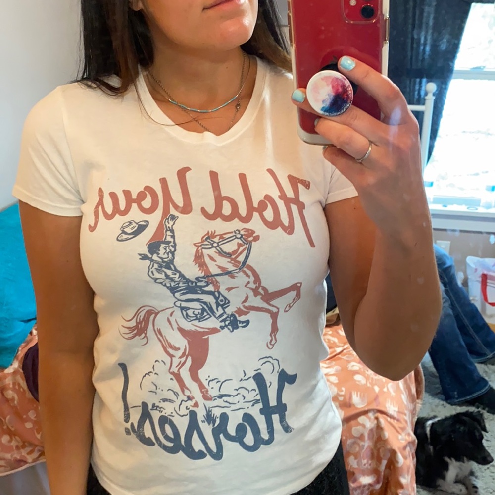 Western graphic tee